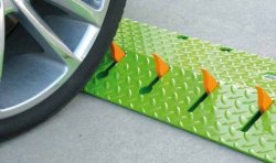 one way spikes speed hump